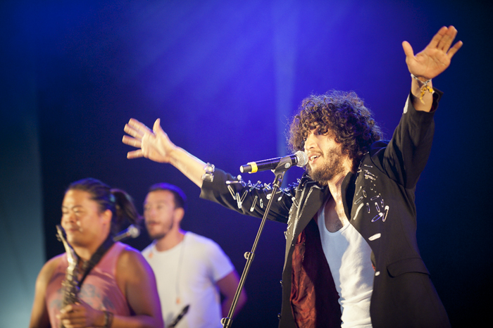 La Chiva Gantiva @ dranouter 2014, picture 20, photographed by Devid Camerlynck - FrontView Magazine