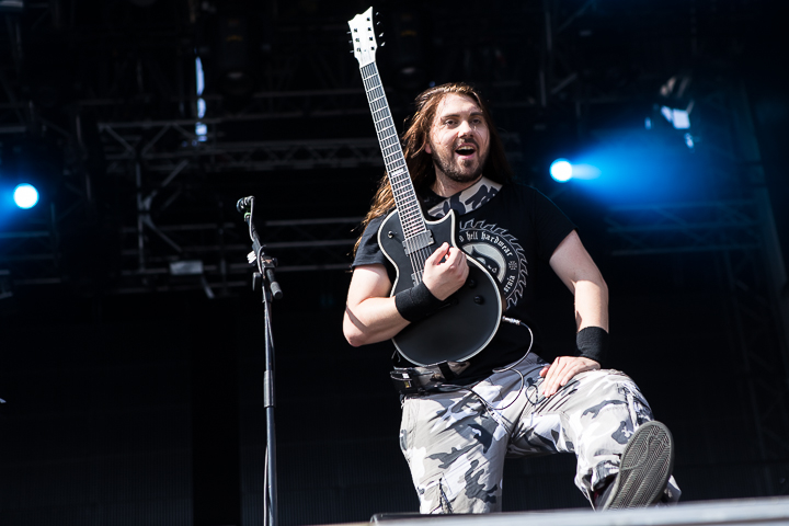 Sabaton @ See-Rock Festival 2014, picture 2, photographed by Dorien Goetschalckx - FrontView Magazine