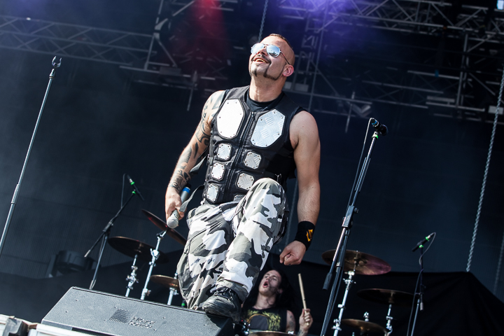 Sabaton @ See-Rock Festival 2014, picture 3, photographed by Dorien Goetschalckx - FrontView Magazine