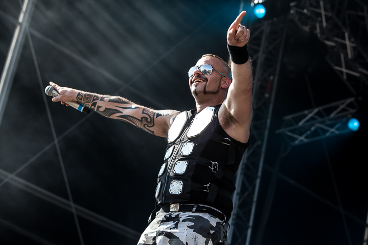 Sabaton @ See-Rock Festival 2014, picture 5, photographed by Dorien Goetschalckx - FrontView Magazine