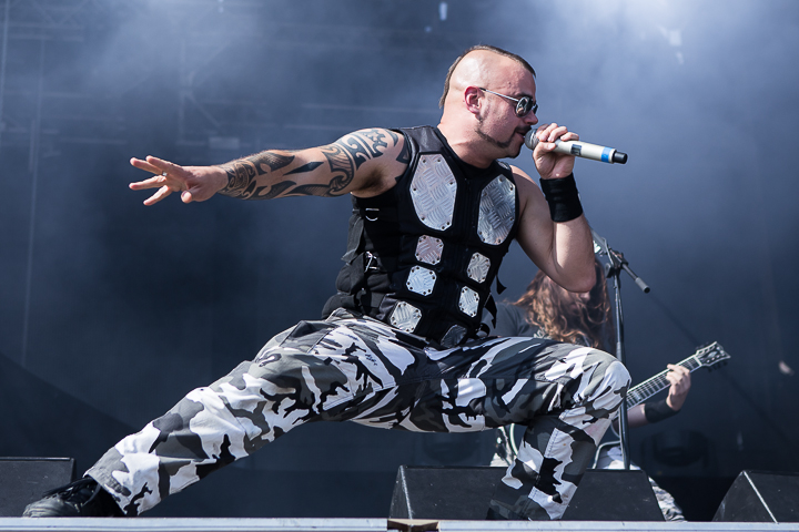 Sabaton @ See-Rock Festival 2014, picture 13, photographed by Dorien Goetschalckx - FrontView Magazine
