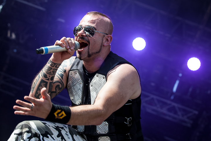 Sabaton @ See-Rock Festival 2014, picture 16, photographed by Dorien Goetschalckx - FrontView Magazine