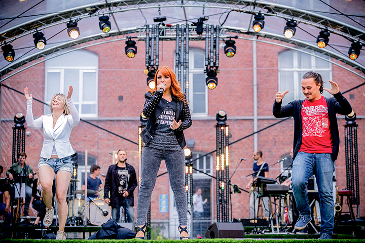 Vlaanderen Muziekland Repetities @ College Essen, foto 4, foto's door Elke Briers - FrontView Magazine