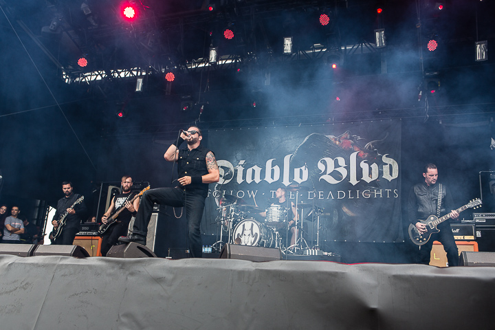 Diablo Blvd @ Alcatraz Hard Rock & Metal Fest, foto 5, foto's door Edwin Houdevelt - FrontView Magazine