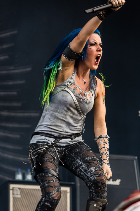 Arch Enemy @ Alcatraz Hard Rock & Metal Fest, foto 1, foto's door Edwin Houdevelt - FrontView Magazine
