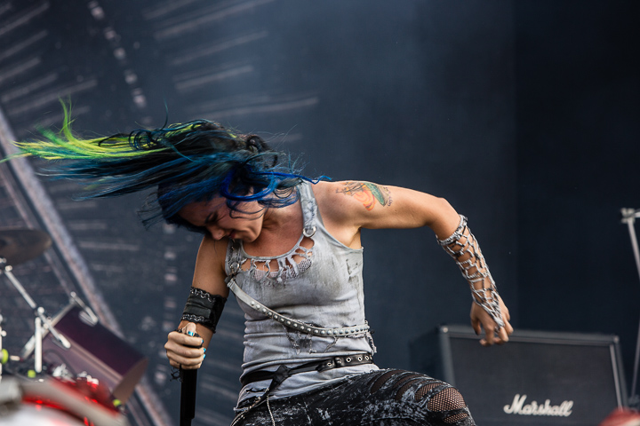 Arch Enemy @ Alcatraz Hard Rock & Metal Fest, foto 3, foto's door Edwin Houdevelt - FrontView Magazine
