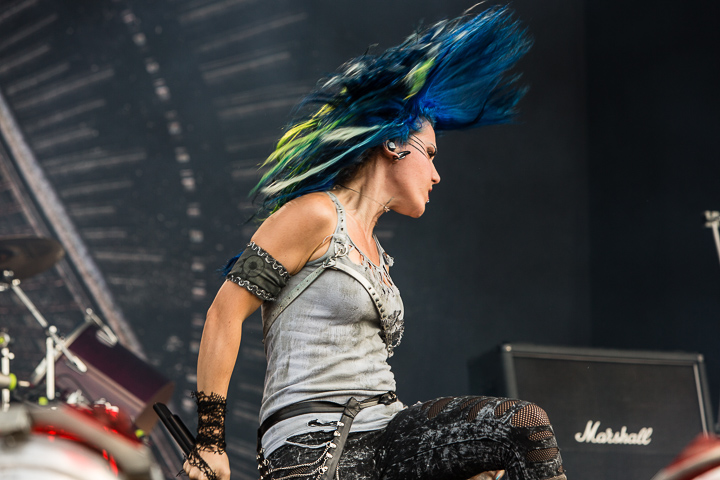 Arch Enemy @ Alcatraz Hard Rock & Metal Fest, foto 4, foto's door Edwin Houdevelt - FrontView Magazine