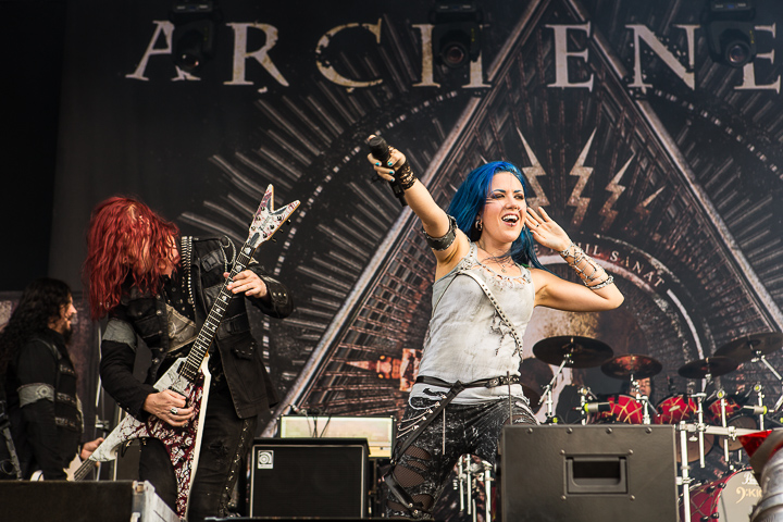 Arch Enemy @ Alcatraz Hard Rock & Metal Fest, foto 6, foto's door Edwin Houdevelt - FrontView Magazine