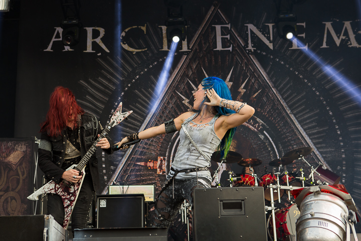 Arch Enemy @ Alcatraz Hard Rock & Metal Fest, foto 12, foto's door Edwin Houdevelt - FrontView Magazine