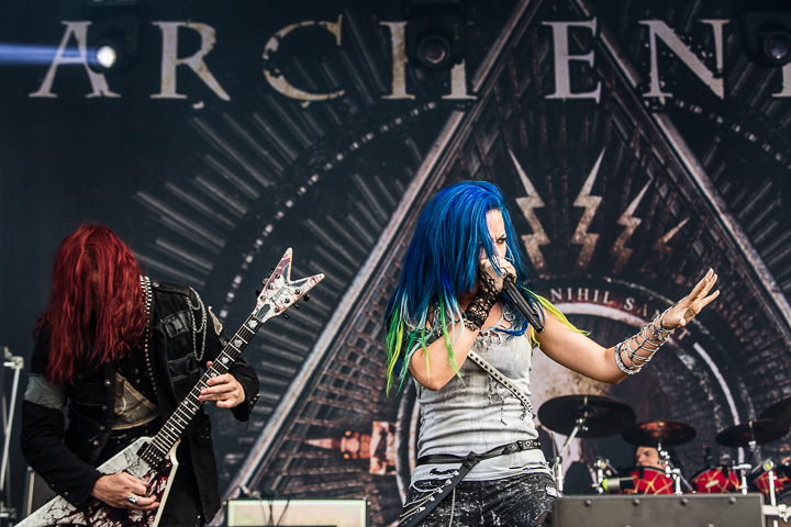 Arch Enemy @ Alcatraz Hard Rock & Metal Fest, foto 14, foto's door Edwin Houdevelt - FrontView Magazine