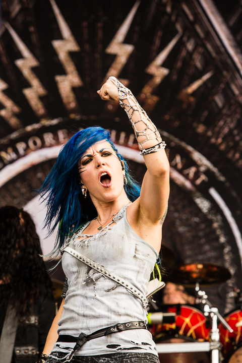 Arch Enemy @ Alcatraz Hard Rock & Metal Fest, foto 31, foto's door Edwin Houdevelt - FrontView Magazine