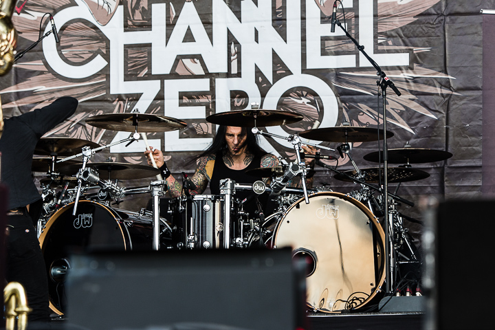 Channel Zero @ Alcatraz Hard Rock & Metal Fest, picture 2, photographed by Edwin Houdevelt - FrontView Magazine