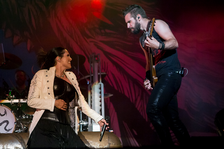 Within Temptation @ Cityrock Leeuwarden 2014, foto 6, foto's door Dorien Goetschalckx - FrontView Magazine
