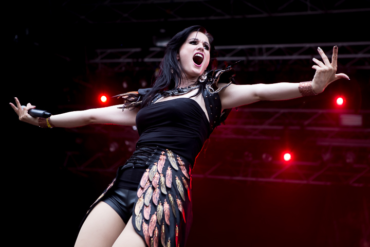 Xandria @ Cityrock Leeuwarden 2014, picture 7, photographed by Dorien Goetschalckx - FrontView Magazine