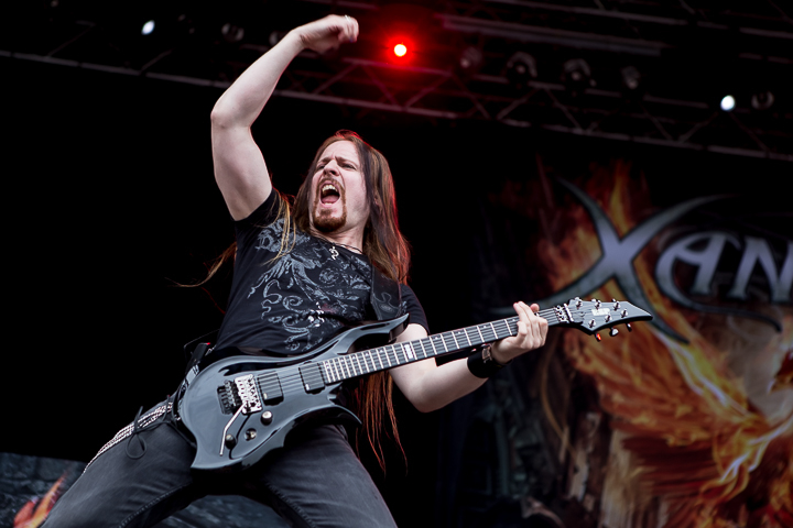 Xandria @ Cityrock Leeuwarden 2014, picture 12, photographed by Dorien Goetschalckx - FrontView Magazine