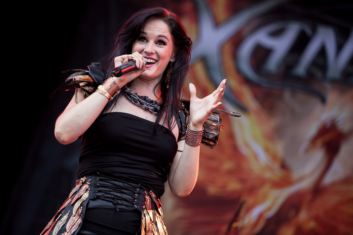 Xandria @ Cityrock Leeuwarden 2014, picture 19, photographed by Dorien Goetschalckx - FrontView Magazine