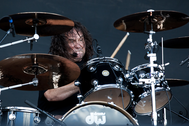 Flotsam and Jetsam @ Into the Grave 2014, foto 2, foto's door Dorien Goetschalckx - FrontView Magazine