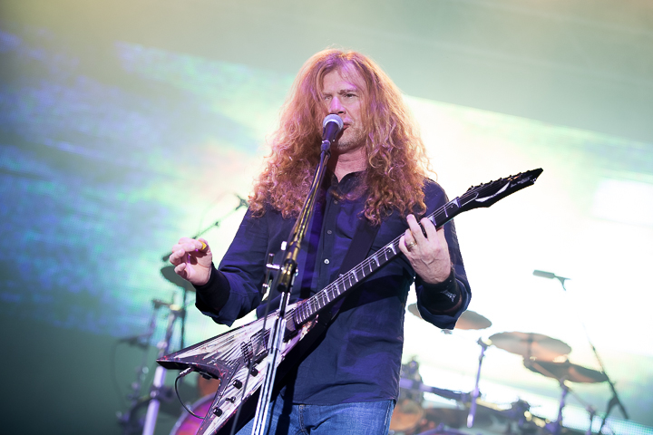 Megadeth @ Into the Grave 2014, foto 13, foto's door Dorien Goetschalckx - FrontView Magazine