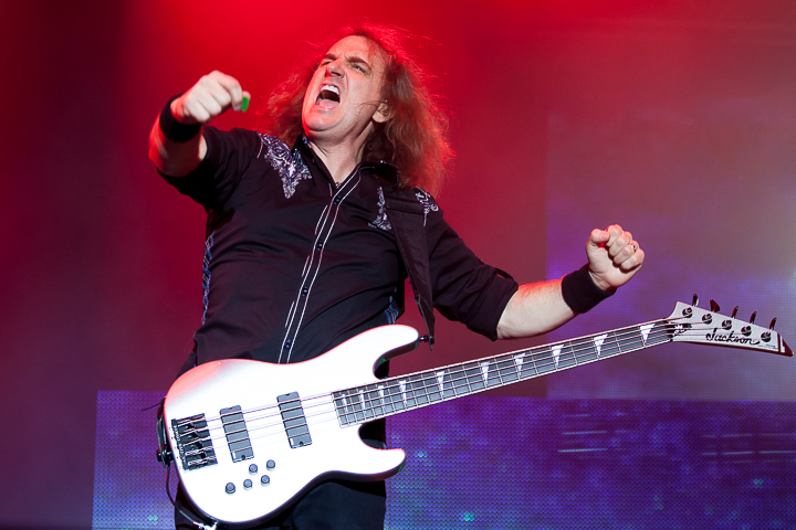 Megadeth @ Into the Grave 2014, foto 19, foto's door Dorien Goetschalckx - FrontView Magazine