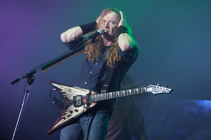 Megadeth @ Into the Grave 2014, foto 22, foto's door Dorien Goetschalckx - FrontView Magazine