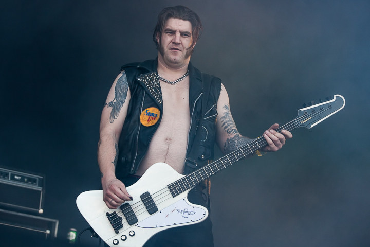 Schirenc Plays Pungent Stench @ Into the Grave 2014, picture 3, photographed by Dorien Goetschalckx - FrontView Magazine
