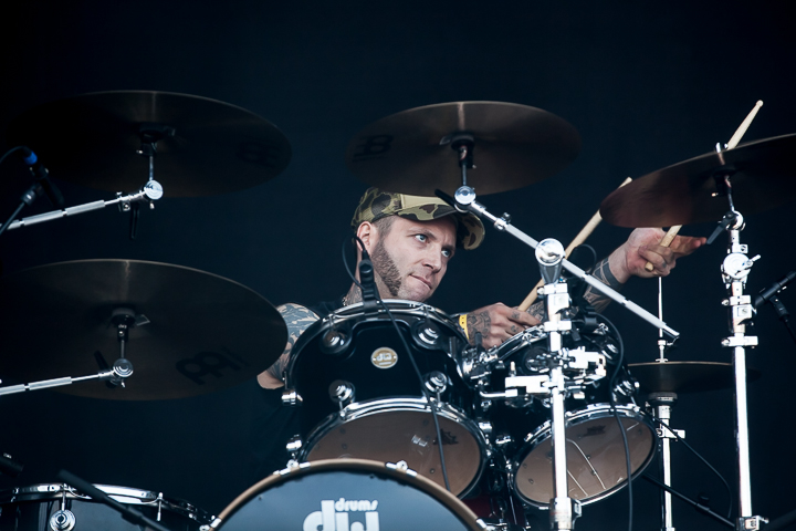 Schirenc Plays Pungent Stench @ Into the Grave 2014, picture 4, photographed by Dorien Goetschalckx - FrontView Magazine