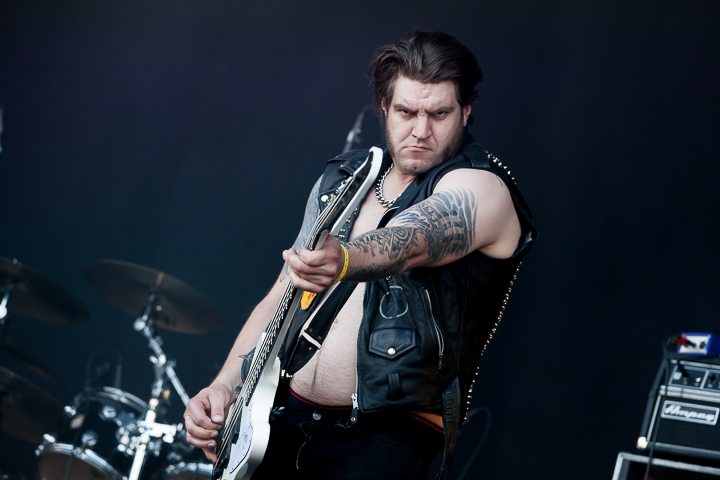 Schirenc Plays Pungent Stench @ Into the Grave 2014, picture 5, photographed by Dorien Goetschalckx - FrontView Magazine