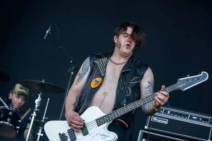 Schirenc Plays Pungent Stench @ Into the Grave 2014, picture 7, photographed by Dorien Goetschalckx - FrontView Magazine
