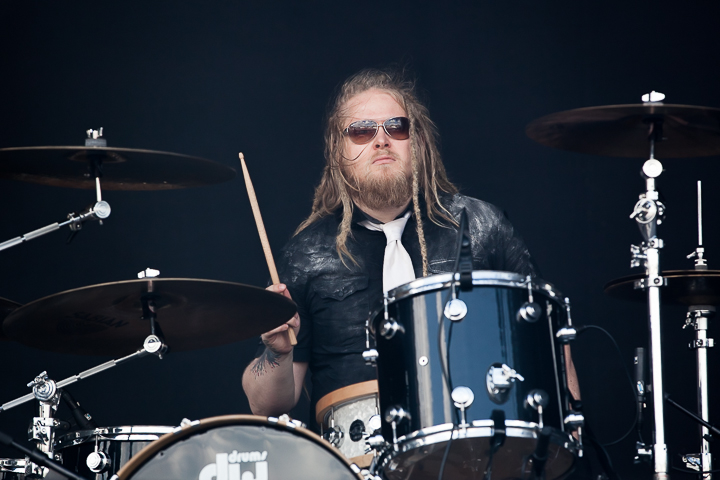 Sólstafir @ Into the Grave 2014, picture 7, photographed by Dorien Goetschalckx - FrontView Magazine