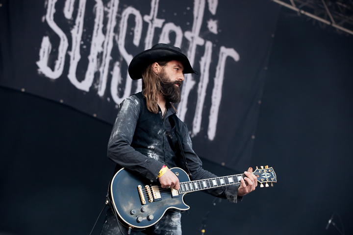Sólstafir @ Into the Grave 2014, picture 12, photographed by Dorien Goetschalckx - FrontView Magazine