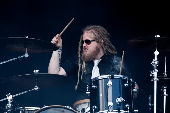 Sólstafir @ Into the Grave 2014, picture 18, photographed by Dorien Goetschalckx - FrontView Magazine