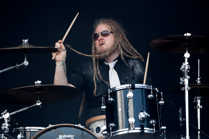 Sólstafir @ Into the Grave 2014, picture 26, photographed by Dorien Goetschalckx - FrontView Magazine