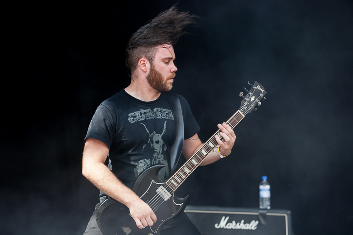 Teethgrinder @ Into the Grave 2014, picture 9, photographed by Dorien Goetschalckx - FrontView Magazine