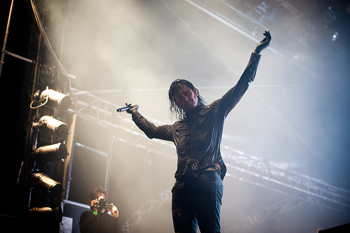 Channel Zero @ Brussels Summer Festival 2014, picture 4, photographed by Magali Decamps - FrontView Magazine