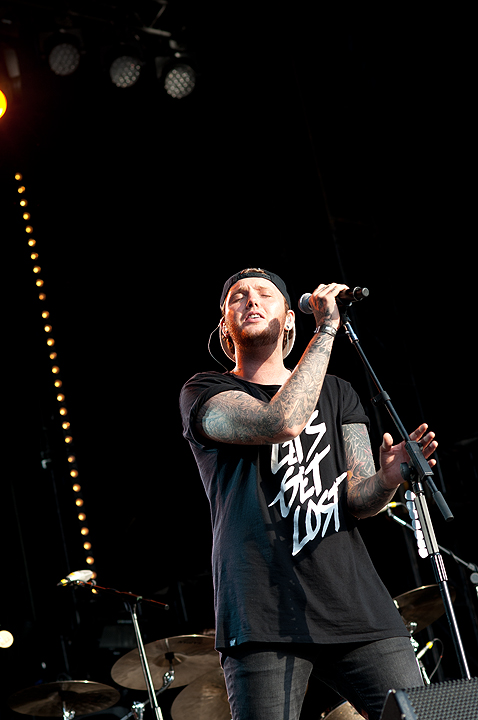 James Arthur @ Brussels Summer Festival 2014, picture 2, photographed by Magali Decamps - FrontView Magazine
