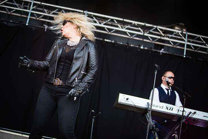 Kim Wilde @ Nostalgie Beach Festival 2014, picture 3, photographed by Elke Briers - FrontView Magazine