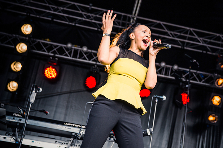 Rozalla @ Nostalgie Beach Festival 2014, picture 8, photographed by Elke Briers - FrontView Magazine