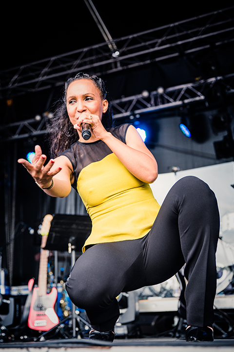 Rozalla @ Nostalgie Beach Festival 2014, picture 12, photographed by Elke Briers - FrontView Magazine