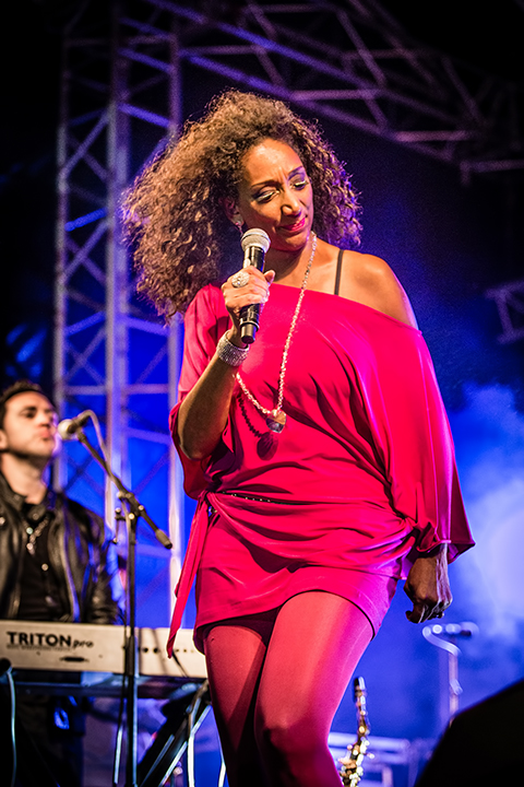 Sister Sledge @ Nostalgie Beach Festival 2014, picture 4, photographed by Elke Briers - FrontView Magazine