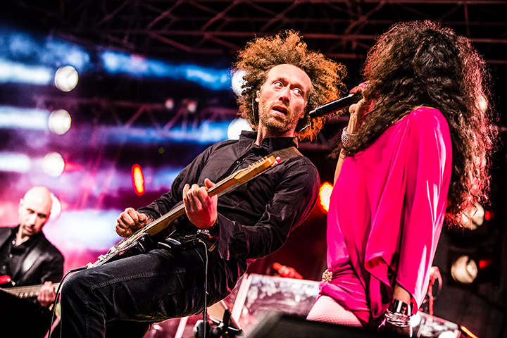 Sister Sledge @ Nostalgie Beach Festival 2014, picture 9, photographed by Elke Briers - FrontView Magazine