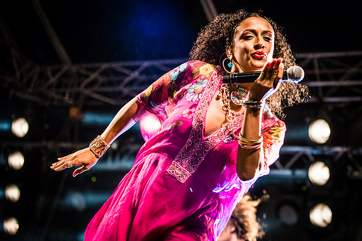 Sister Sledge @ Nostalgie Beach Festival 2014, picture 11, photographed by Elke Briers - FrontView Magazine