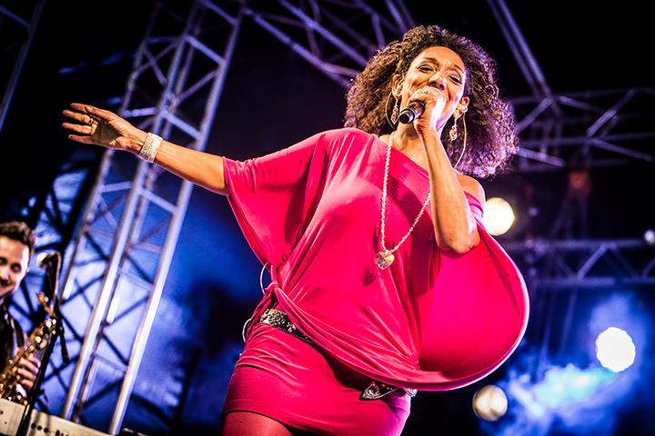 Sister Sledge @ Nostalgie Beach Festival 2014, picture 12, photographed by Elke Briers - FrontView Magazine