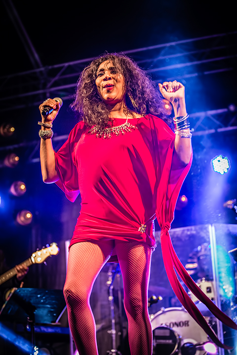 Sister Sledge @ Nostalgie Beach Festival 2014, picture 15, photographed by Elke Briers - FrontView Magazine