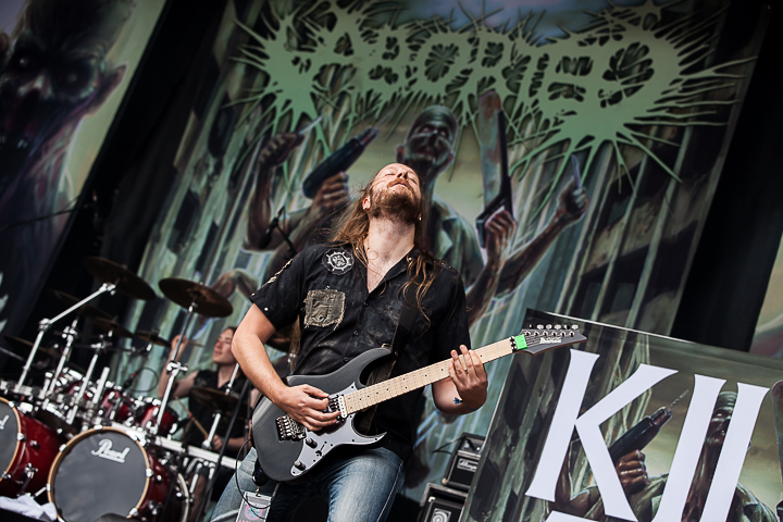 Aborted @ Summer Breeze 2014, foto 14, foto's door Dorien Goetschalckx - FrontView Magazine