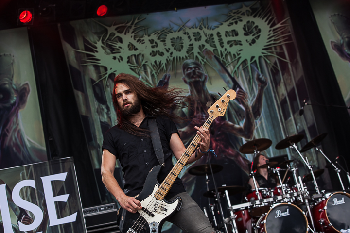 Aborted @ Summer Breeze 2014, foto 15, foto's door Dorien Goetschalckx - FrontView Magazine
