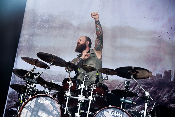 Caliban @ Summer Breeze 2014, picture 3, photographed by Dorien Goetschalckx - FrontView Magazine