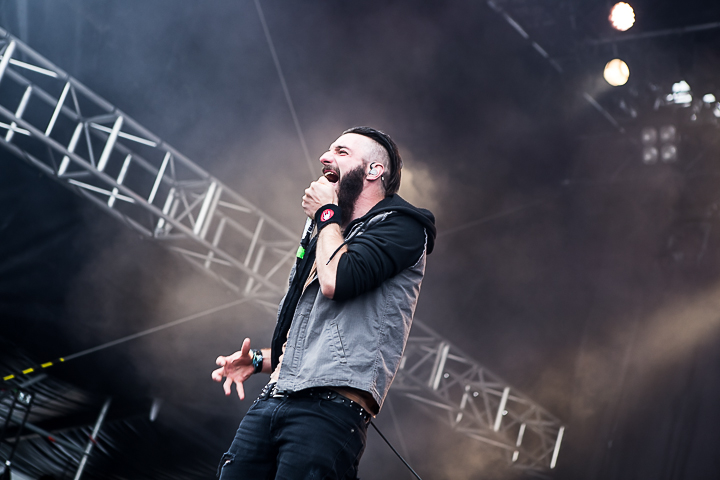 Caliban @ Summer Breeze 2014, picture 4, photographed by Dorien Goetschalckx - FrontView Magazine