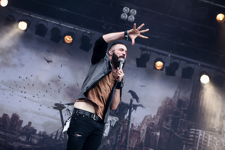 Caliban @ Summer Breeze 2014, picture 6, photographed by Dorien Goetschalckx - FrontView Magazine