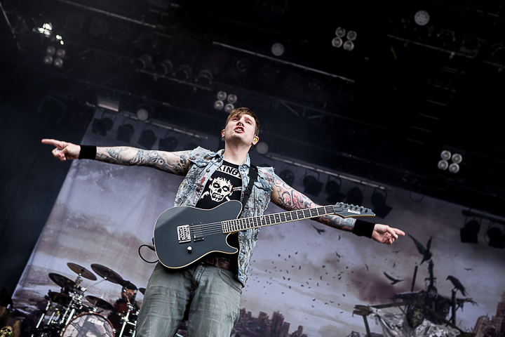 Caliban @ Summer Breeze 2014, picture 10, photographed by Dorien Goetschalckx - FrontView Magazine