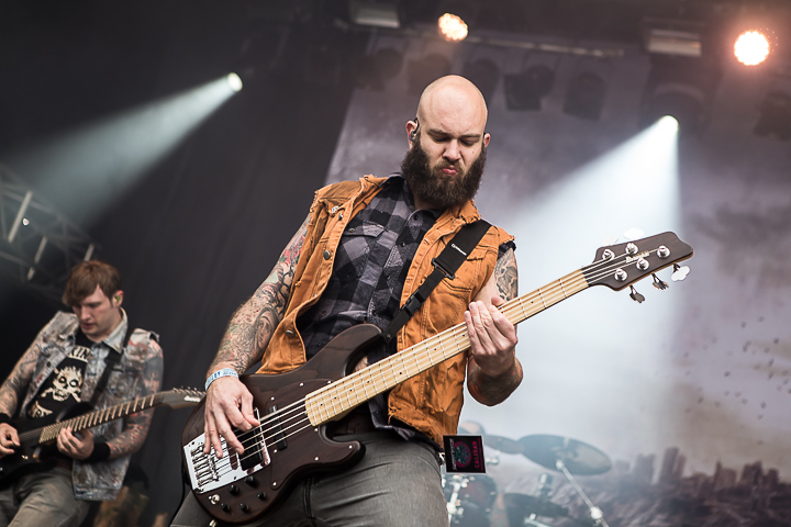 Caliban @ Summer Breeze 2014, picture 12, photographed by Dorien Goetschalckx - FrontView Magazine